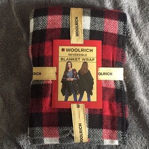 NWT Woolrich Reversible Blanket Wrap